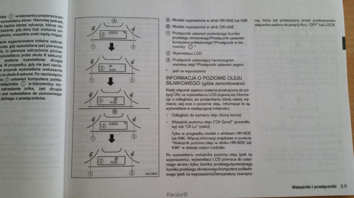 Nissan Note I 1 E11 instrukcja obslugi / page 43