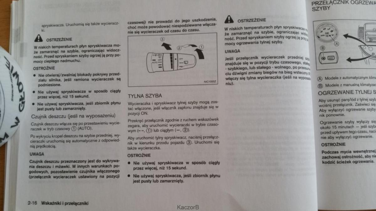 Nissan Note I 1 E11 instrukcja obslugi / page 54