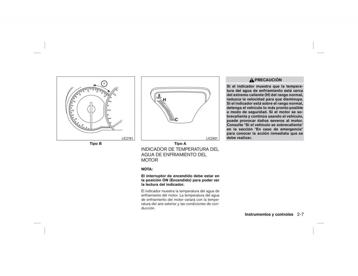 Nissan Note II 2 E12 manual del propietario / page 71