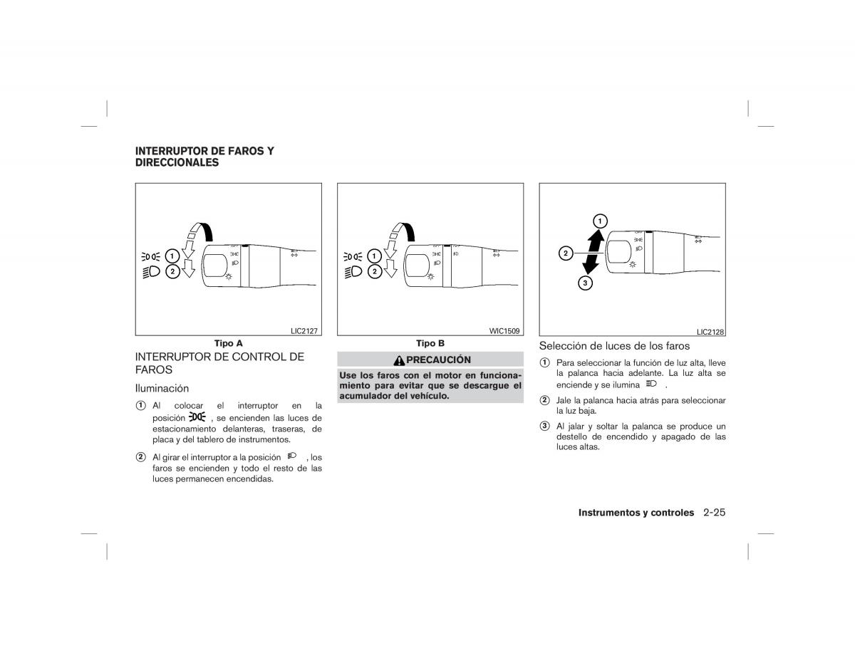 Nissan Note II 2 E12 manual del propietario / page 89