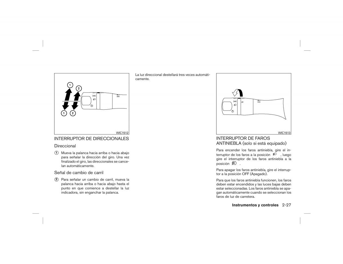 Nissan Note II 2 E12 manual del propietario / page 91