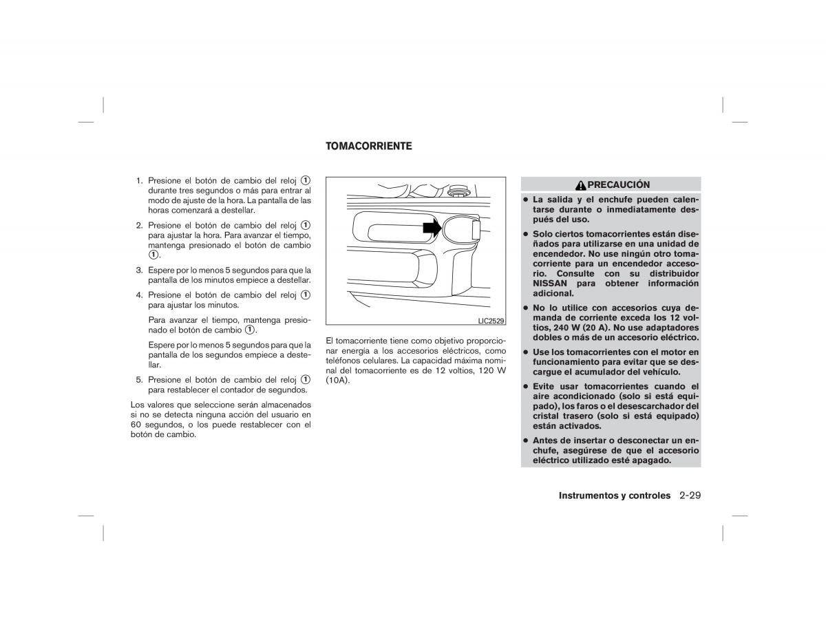 Nissan Note II 2 E12 manual del propietario / page 93