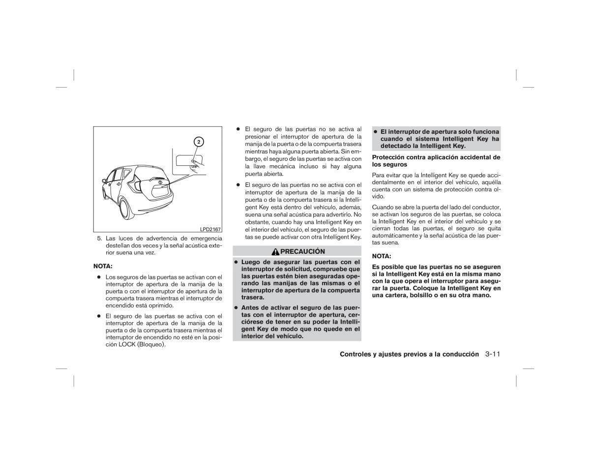 Nissan Note II 2 E12 manual del propietario / page 117