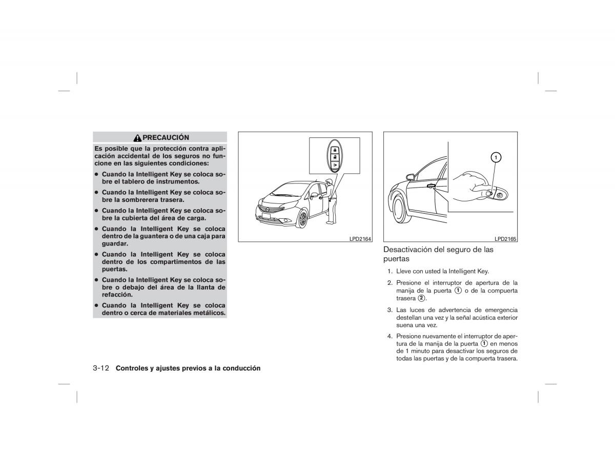 Nissan Note II 2 E12 manual del propietario / page 118