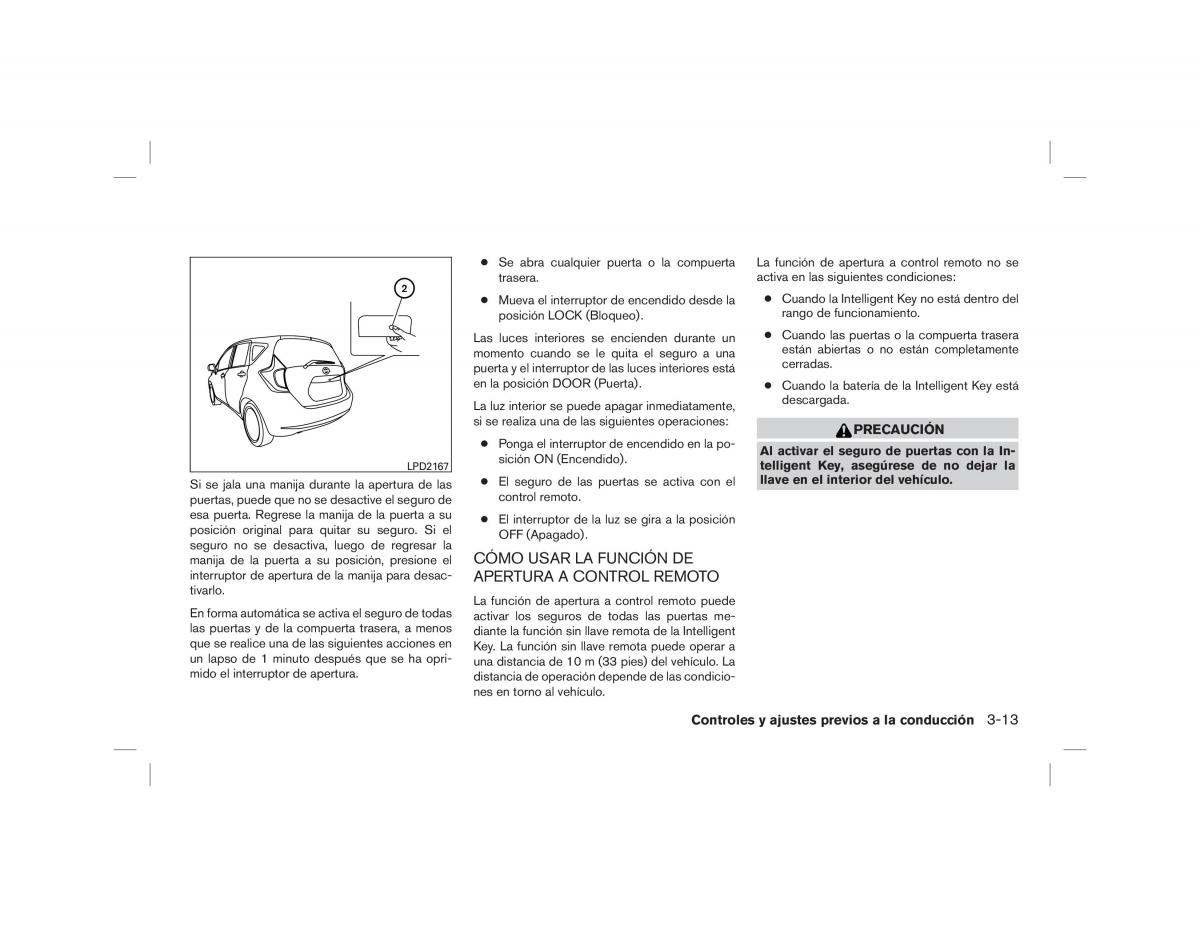 Nissan Note II 2 E12 manual del propietario / page 119