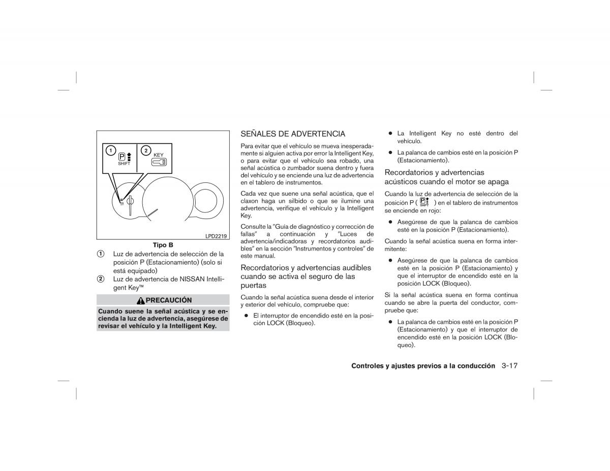 Nissan Note II 2 E12 manual del propietario / page 123