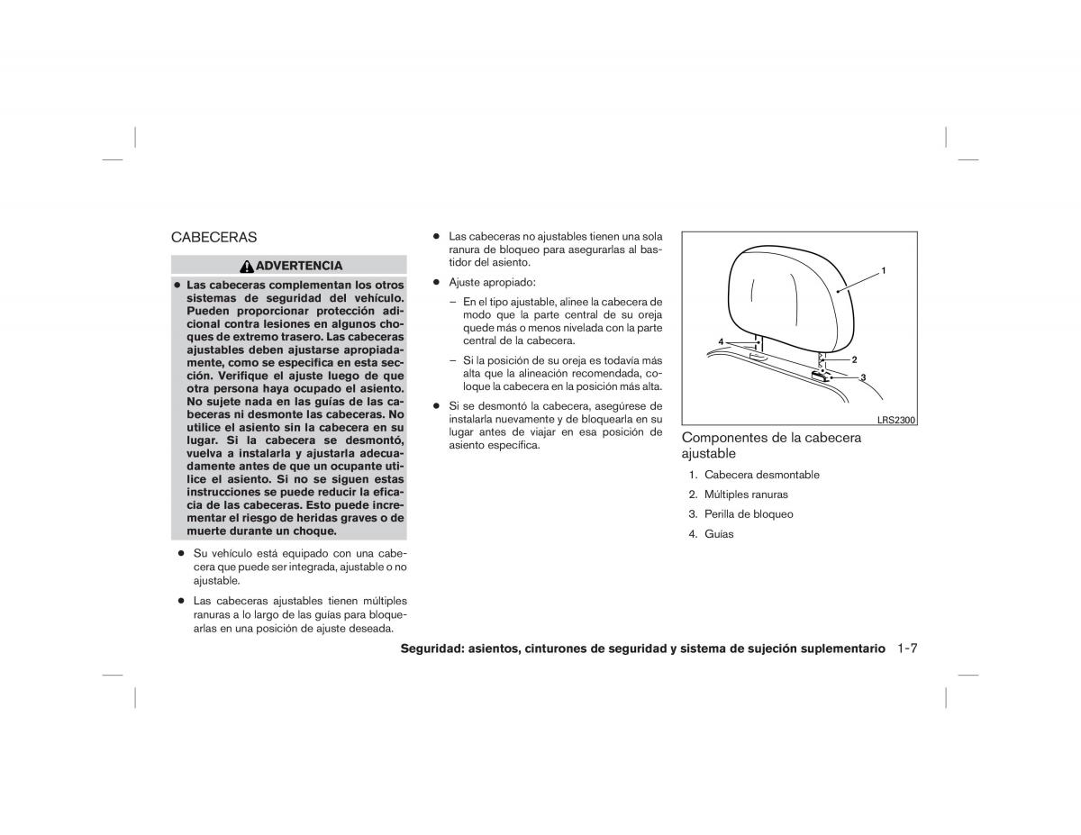 Nissan Note II 2 E12 manual del propietario / page 23