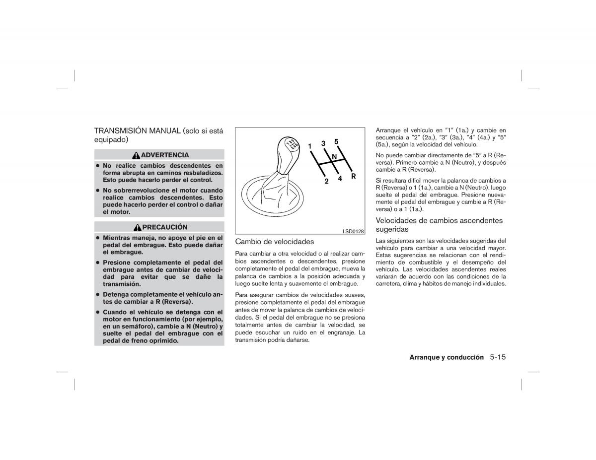 Nissan Note II 2 E12 manual del propietario / page 247