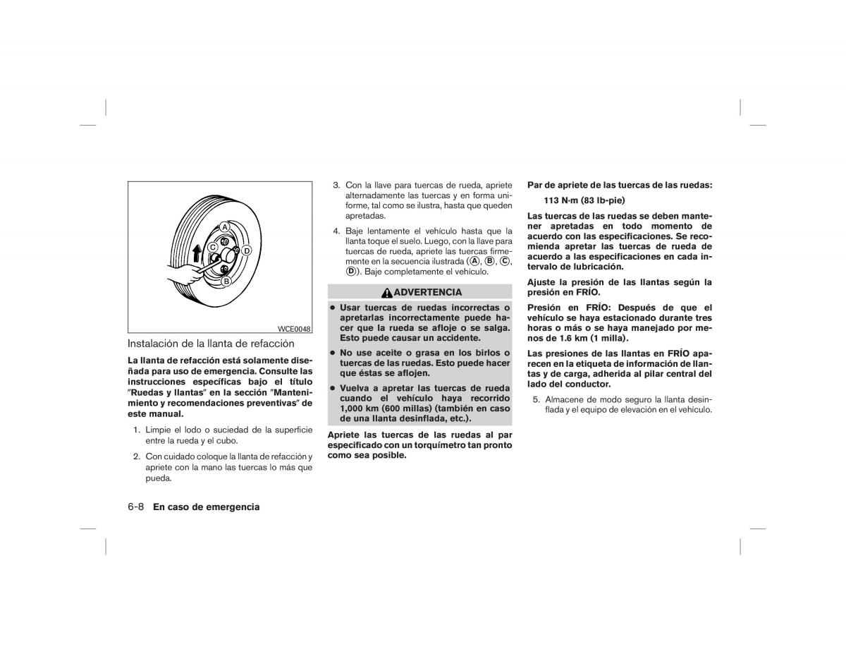 Nissan Note II 2 E12 manual del propietario / page 268