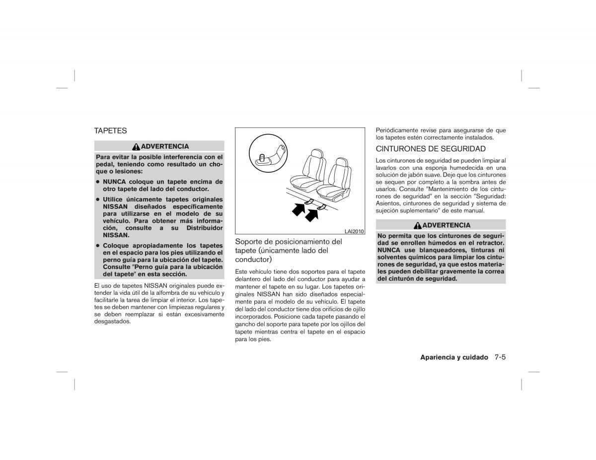 Nissan Note II 2 E12 manual del propietario / page 283