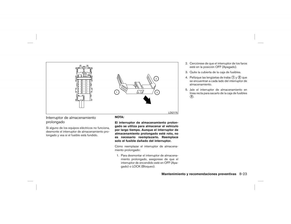 Nissan Note II 2 E12 manual del propietario / page 307