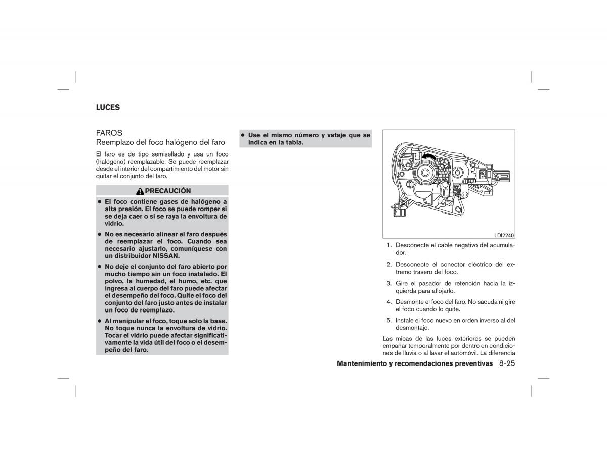 Nissan Note II 2 E12 manual del propietario / page 309