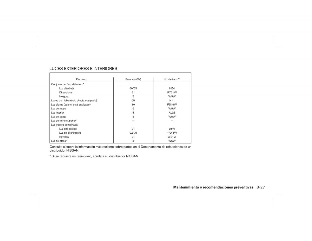 Nissan Note II 2 E12 manual del propietario / page 311