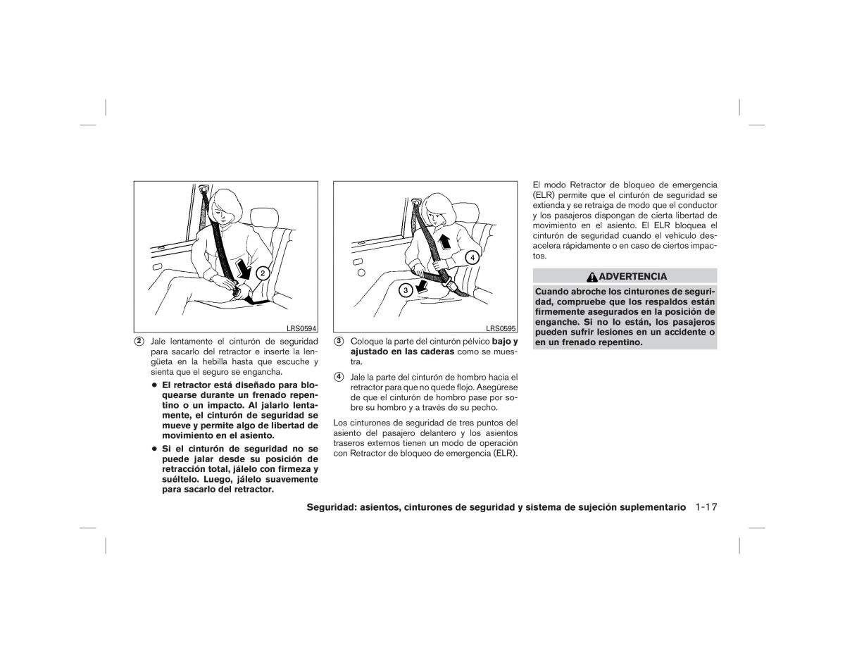 Nissan Note II 2 E12 manual del propietario / page 33