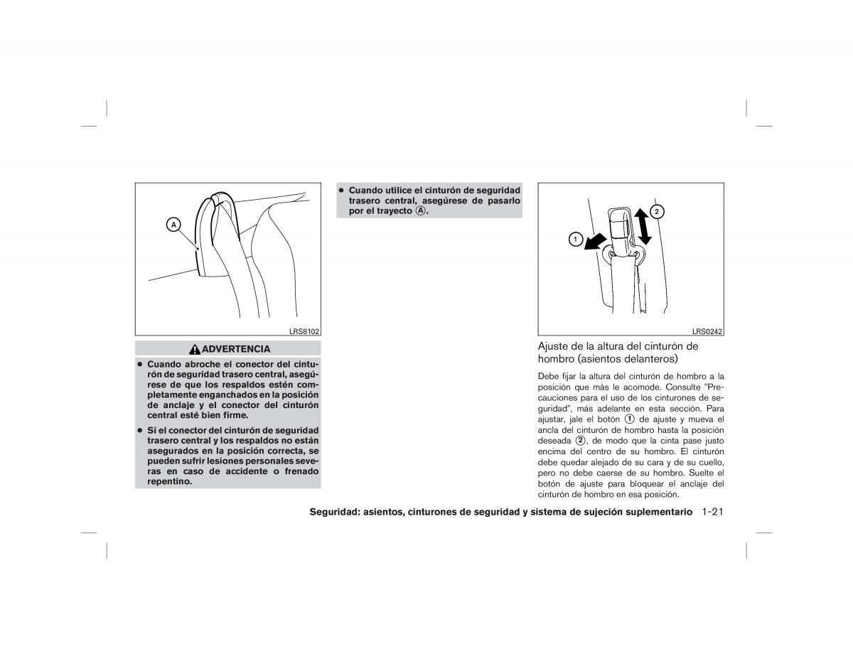 Nissan Note II 2 E12 manual del propietario / page 37