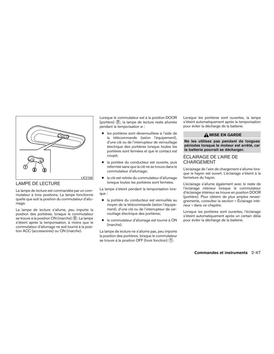 Nissan Note II 2 E12 manuel du proprietaire / page 138