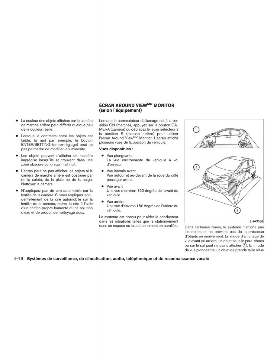 Nissan Note II 2 E12 manuel du proprietaire / page 191