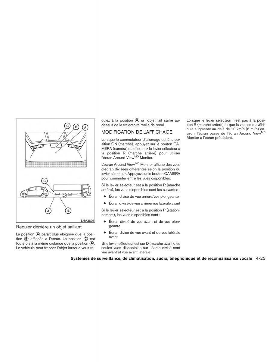 Nissan Note II 2 E12 manuel du proprietaire / page 198