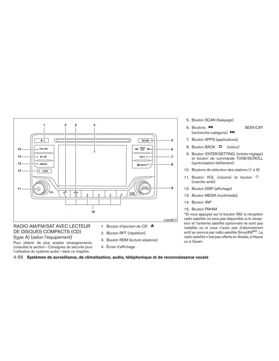 Nissan Note II 2 E12 manuel du proprietaire / page 231