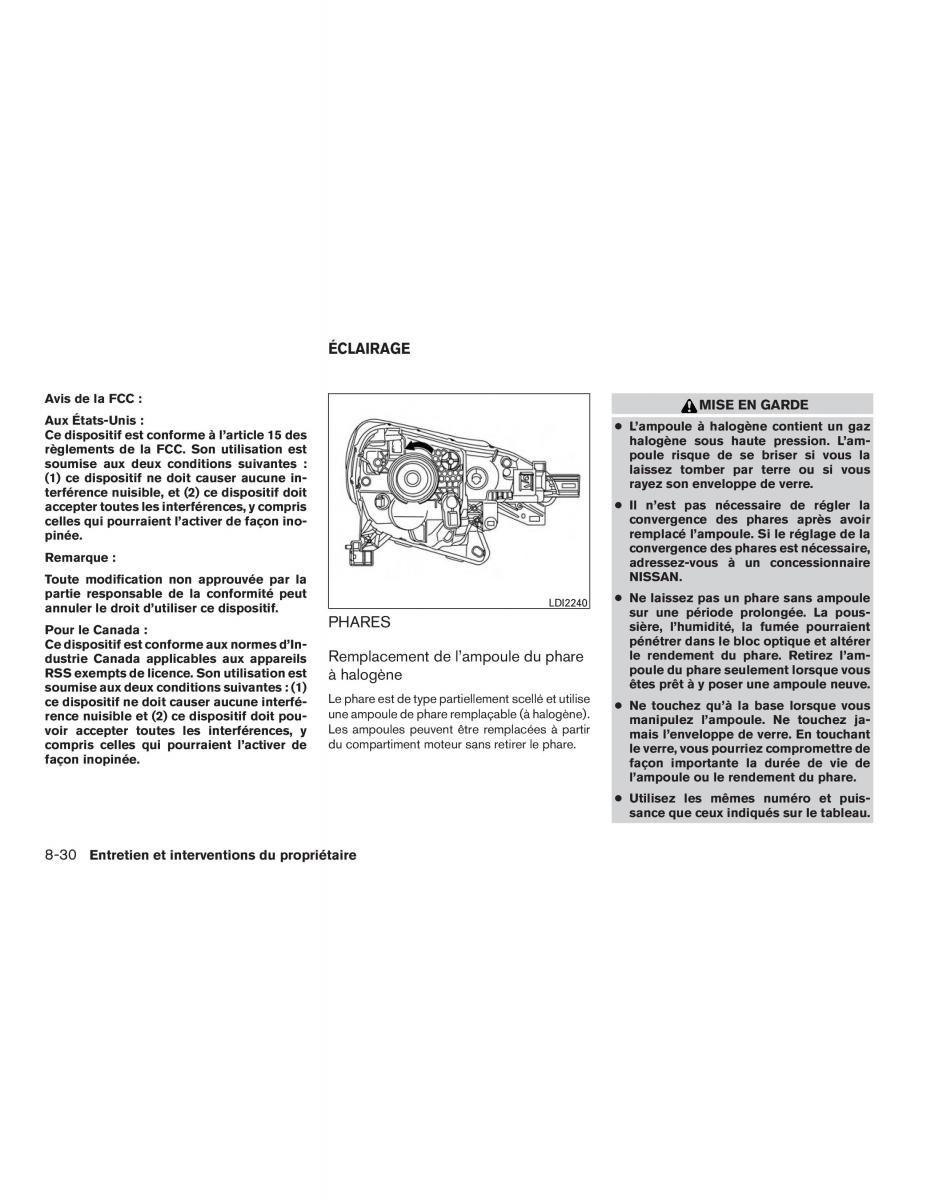 Nissan Note II 2 E12 manuel du proprietaire / page 407