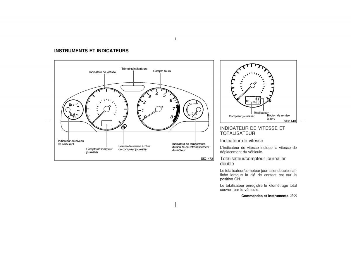 Nissan Pathfinder II 2 R50 manuel du proprietaire / page 58