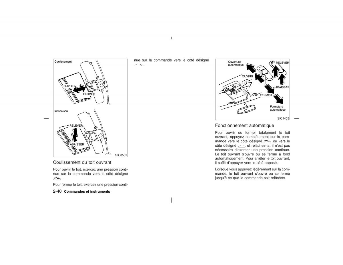 Nissan Pathfinder II 2 R50 manuel du proprietaire / page 95