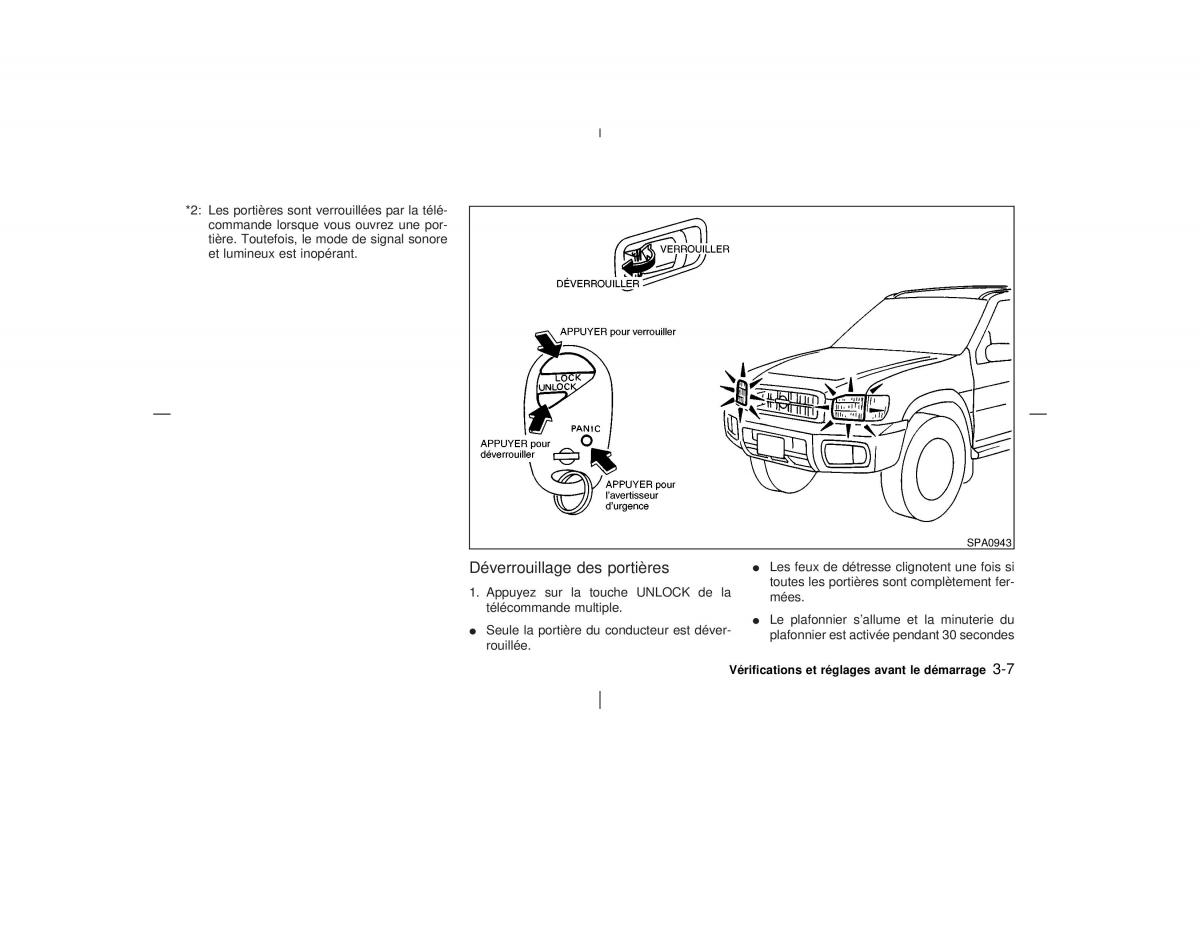 Nissan Pathfinder II 2 R50 manuel du proprietaire / page 112