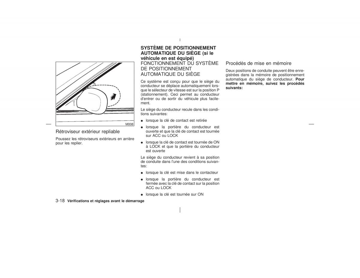 Nissan Pathfinder II 2 R50 manuel du proprietaire / page 123