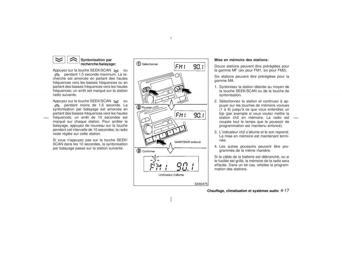 Nissan Pathfinder II 2 R50 manuel du proprietaire / page 144