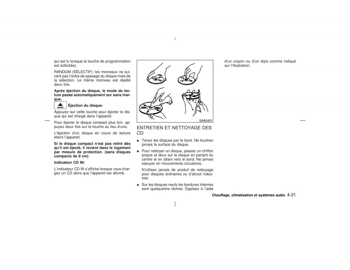 Nissan Pathfinder II 2 R50 manuel du proprietaire / page 148