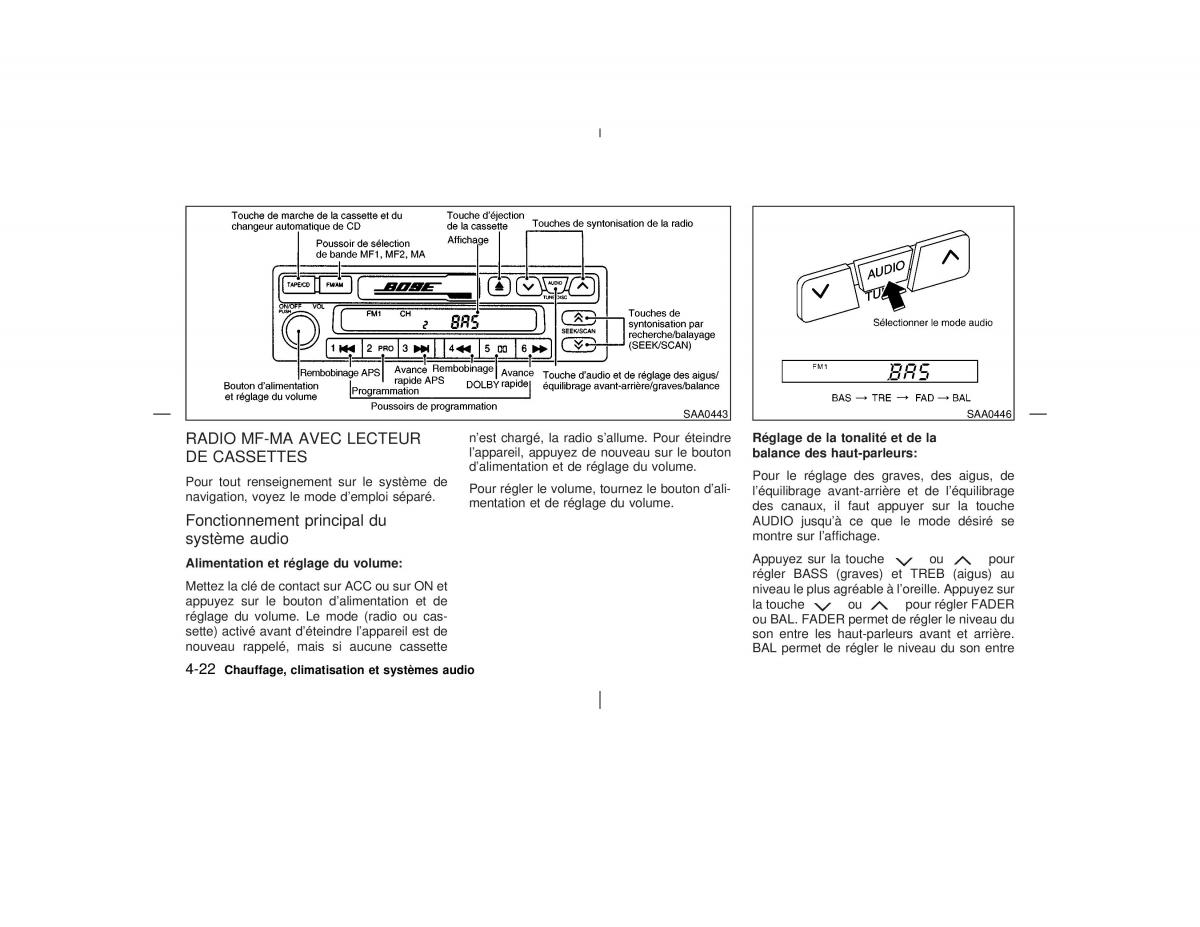 Nissan Pathfinder II 2 R50 manuel du proprietaire / page 149