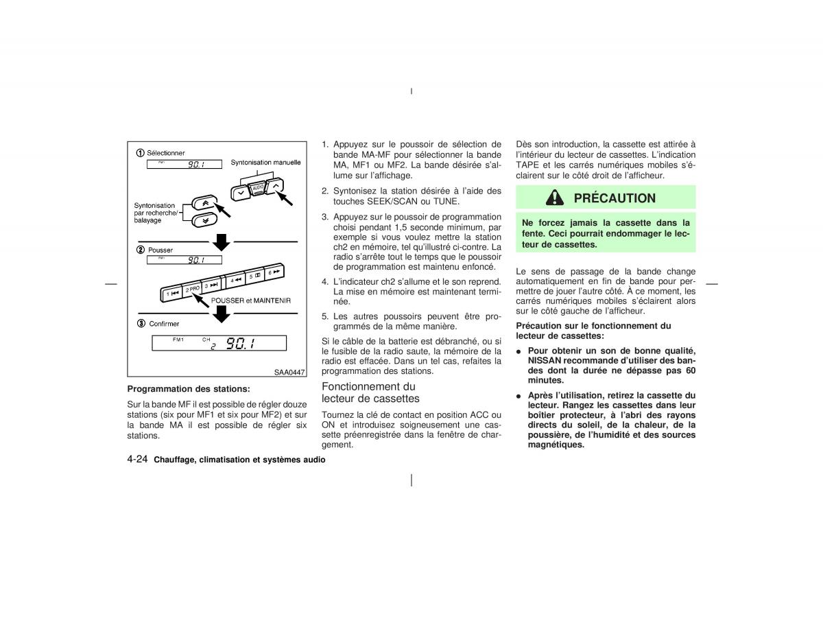 Nissan Pathfinder II 2 R50 manuel du proprietaire / page 151