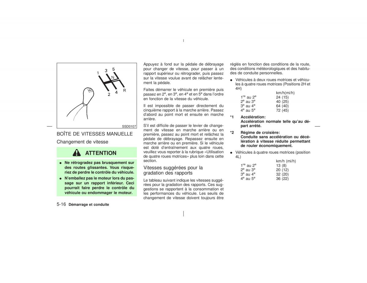 Nissan Pathfinder II 2 R50 manuel du proprietaire / page 175