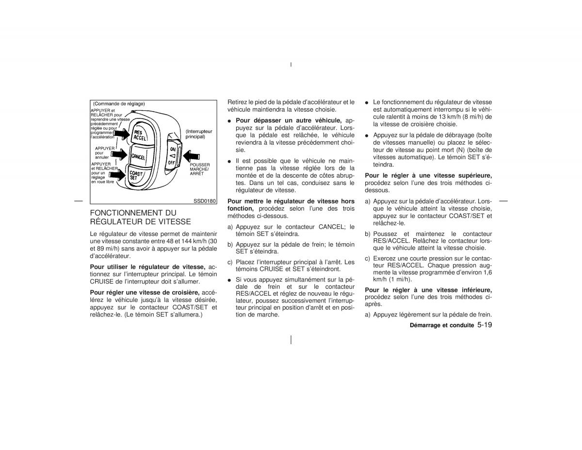 Nissan Pathfinder II 2 R50 manuel du proprietaire / page 178