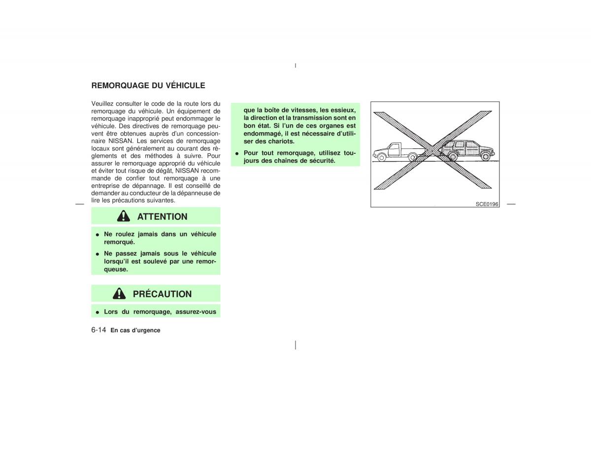 Nissan Pathfinder II 2 R50 manuel du proprietaire / page 213