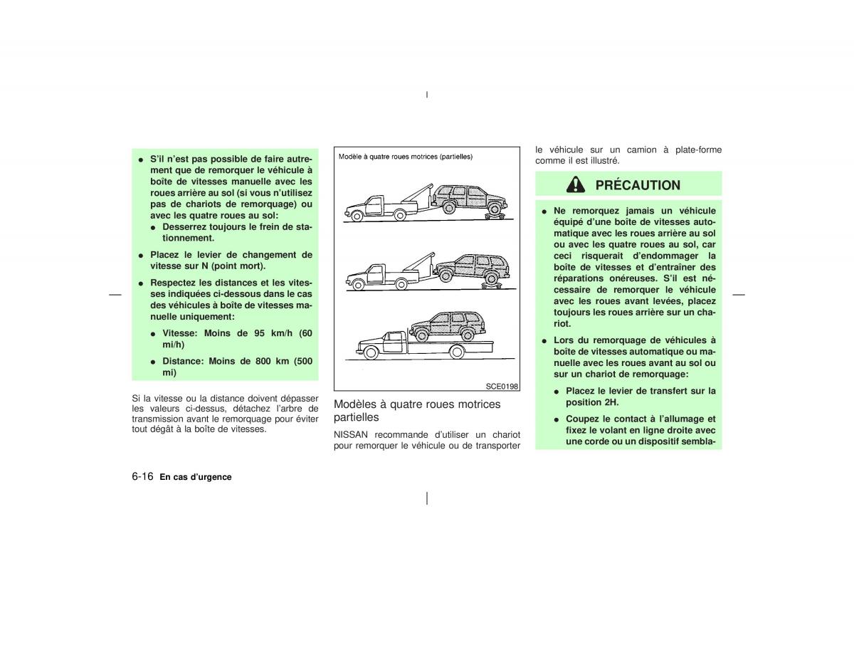 Nissan Pathfinder II 2 R50 manuel du proprietaire / page 215