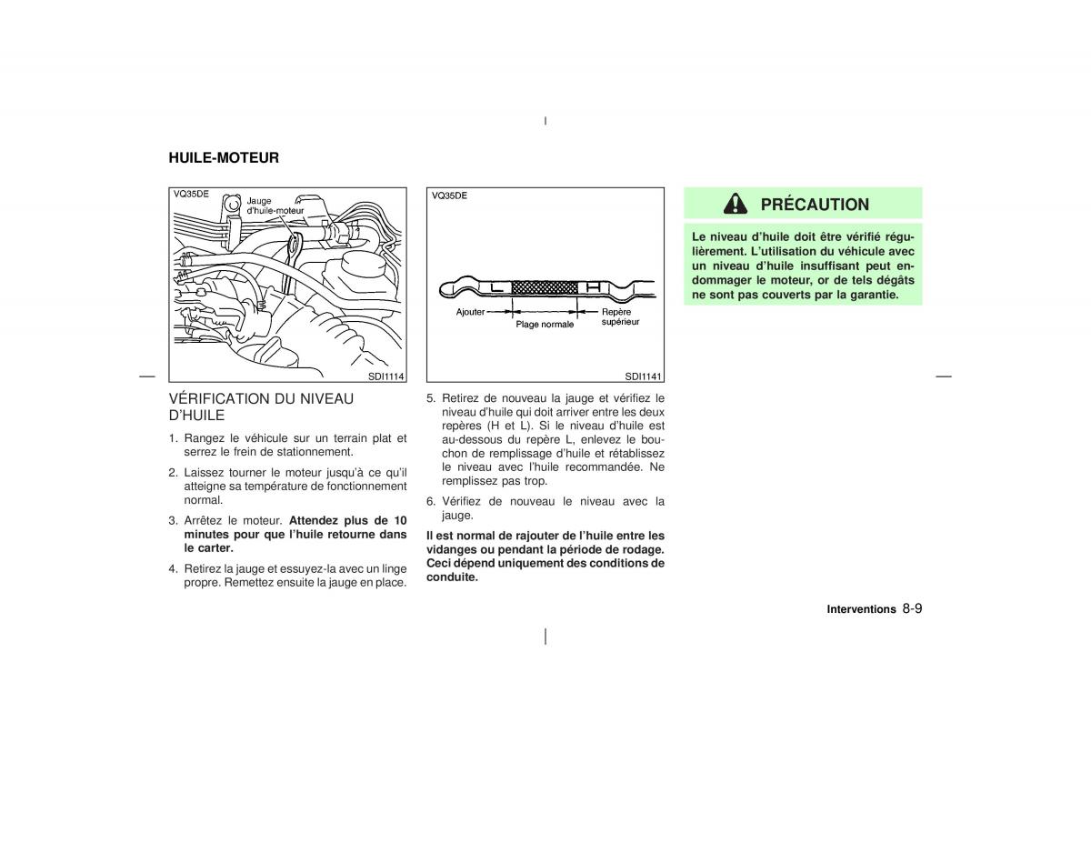 Nissan Pathfinder II 2 R50 manuel du proprietaire / page 234