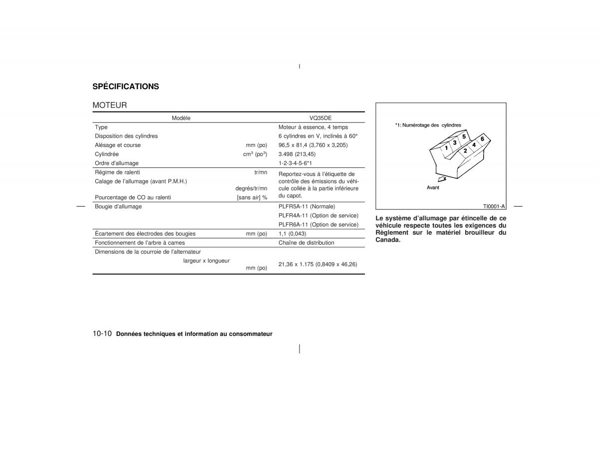 Nissan Pathfinder II 2 R50 manuel du proprietaire / page 283