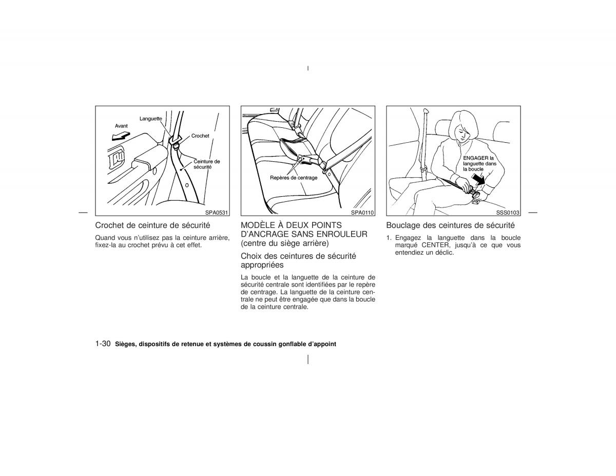 Nissan Pathfinder II 2 R50 manuel du proprietaire / page 37