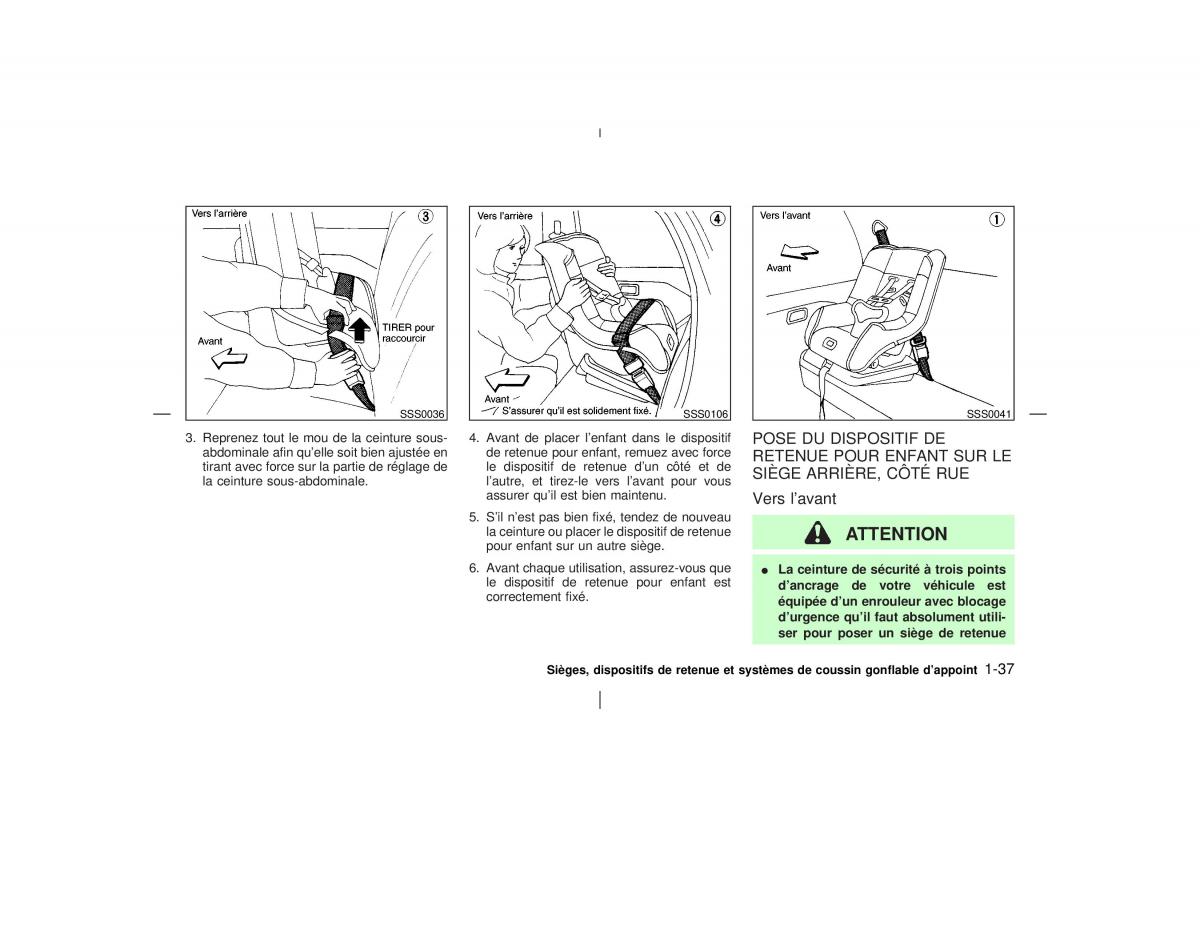 Nissan Pathfinder II 2 R50 manuel du proprietaire / page 44