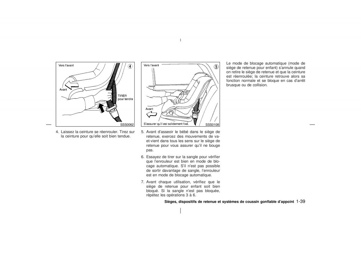 Nissan Pathfinder II 2 R50 manuel du proprietaire / page 46