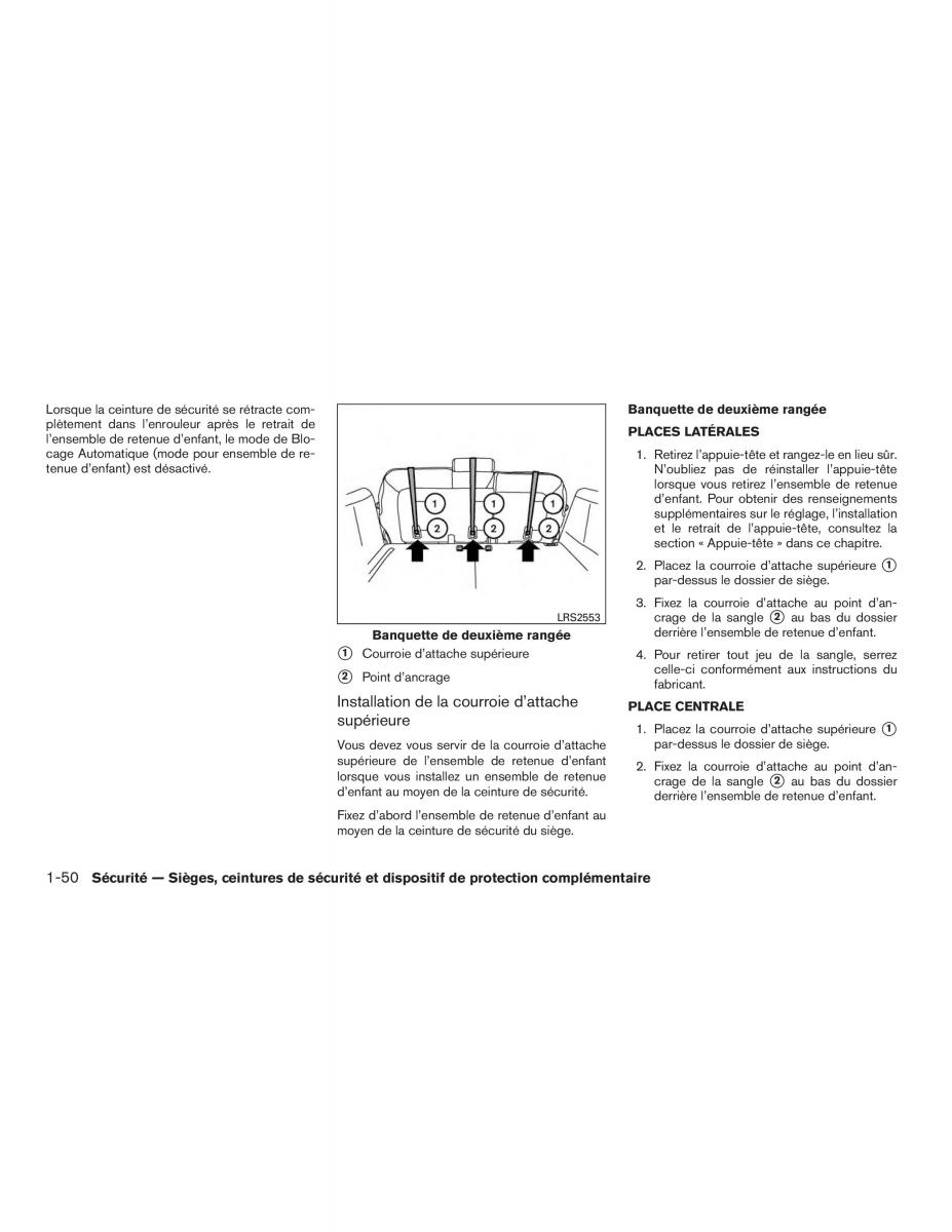 Nissan Pathfinder III 3 R52 manuel du proprietaire / page 71