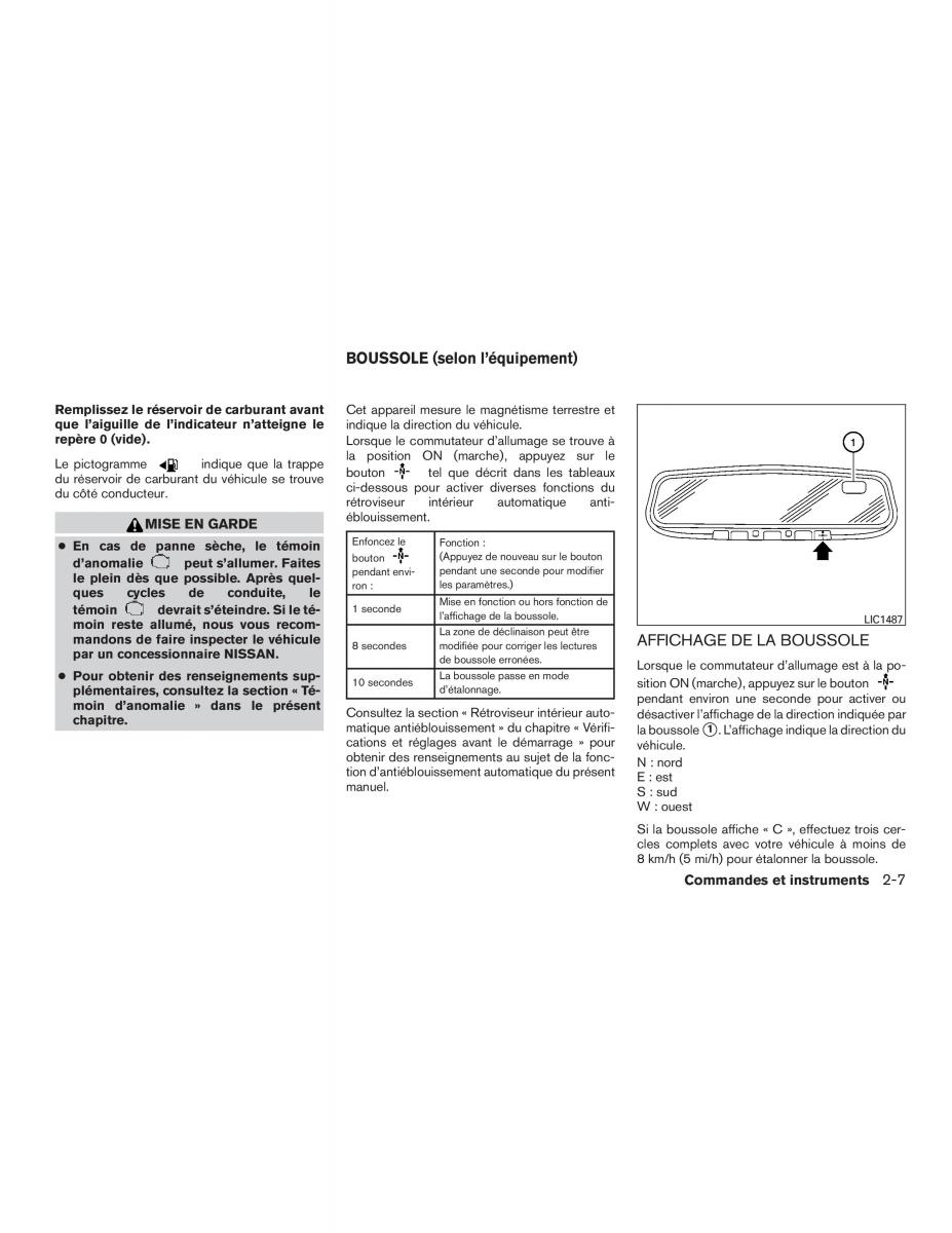 Nissan Pathfinder III 3 R52 manuel du proprietaire / page 108