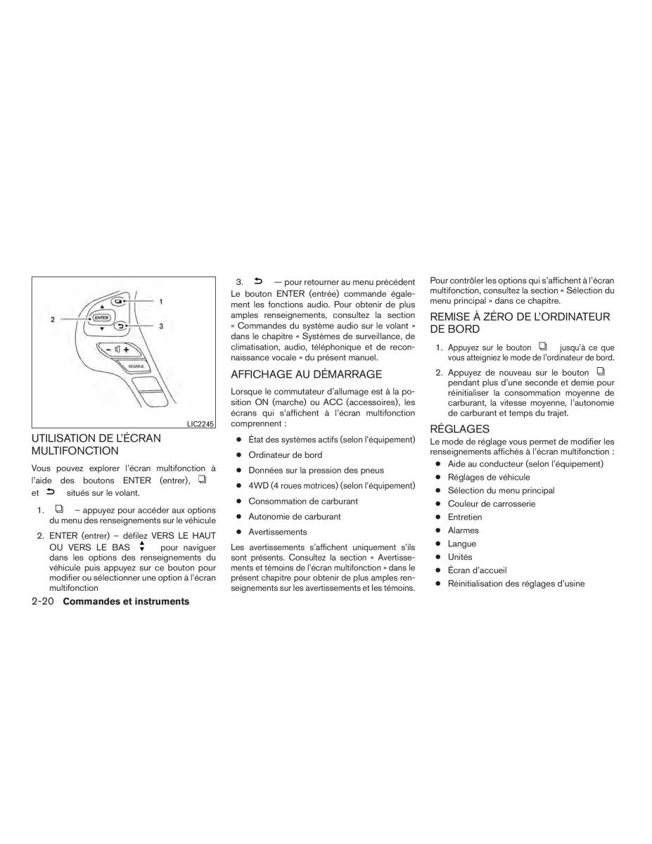 Nissan Pathfinder III 3 R52 manuel du proprietaire / page 121