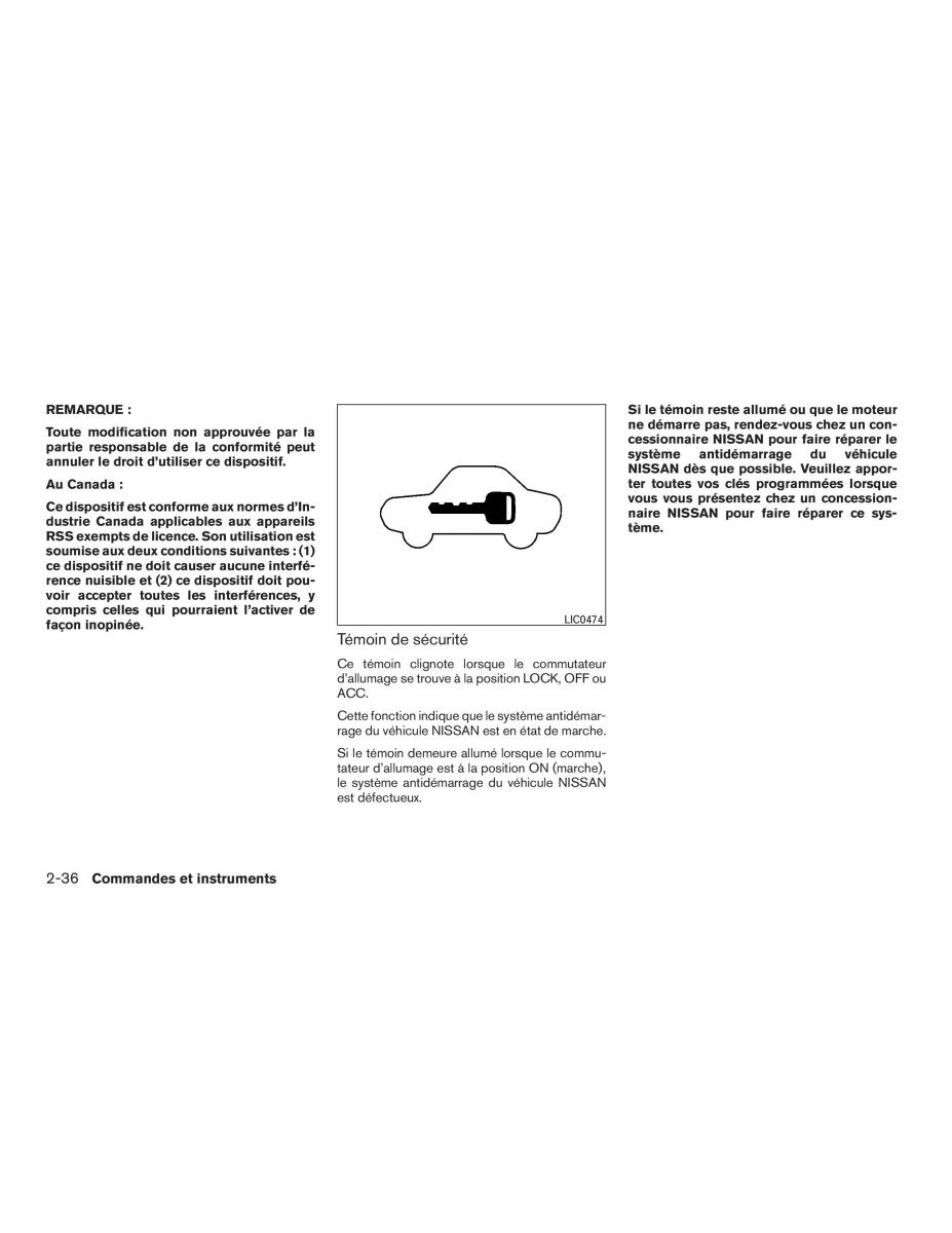 Nissan Pathfinder III 3 R52 manuel du proprietaire / page 137