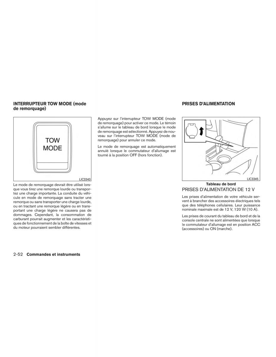 Nissan Pathfinder III 3 R52 manuel du proprietaire / page 153