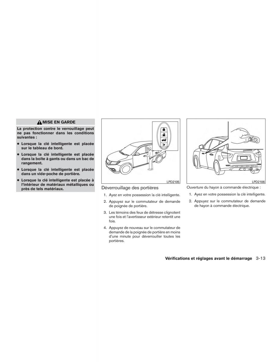 Nissan Pathfinder III 3 R52 manuel du proprietaire / page 192