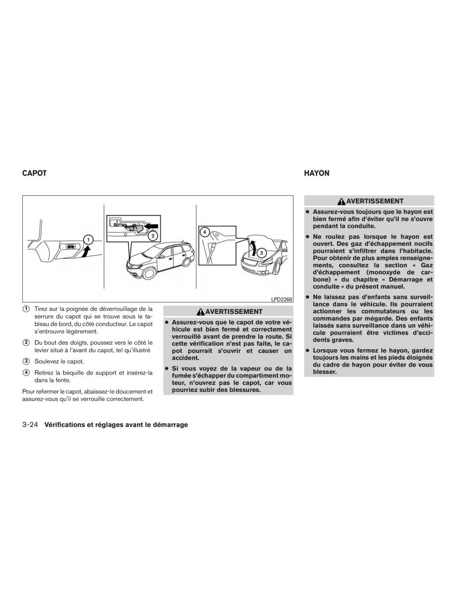 Nissan Pathfinder III 3 R52 manuel du proprietaire / page 203