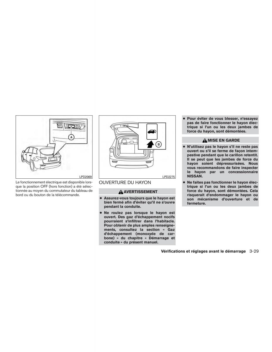 Nissan Pathfinder III 3 R52 manuel du proprietaire / page 208