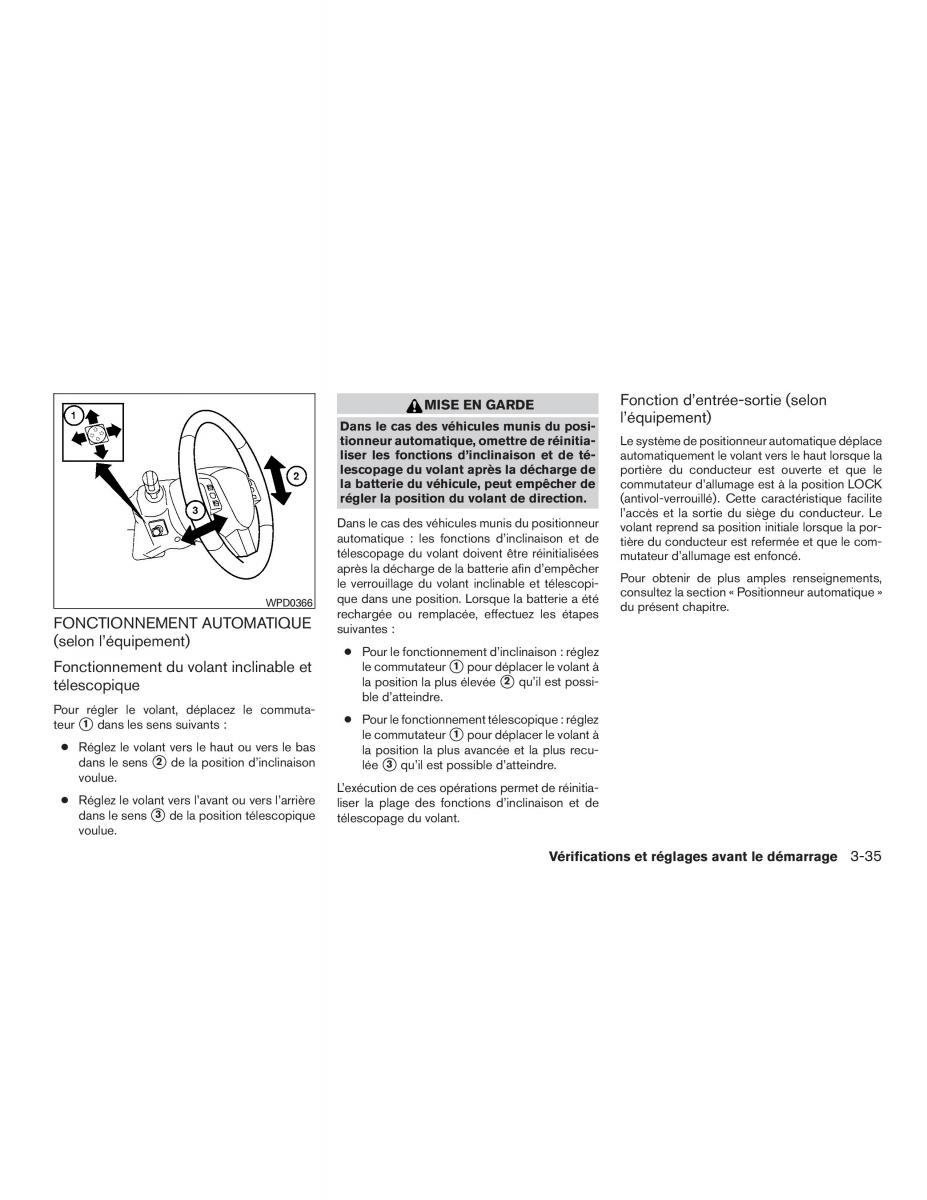 Nissan Pathfinder III 3 R52 manuel du proprietaire / page 214